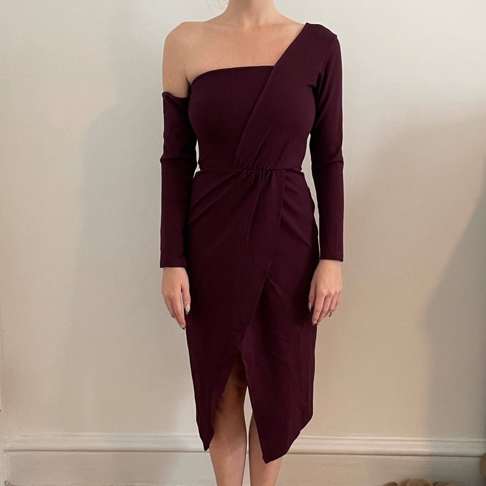 Premonition maroon dress